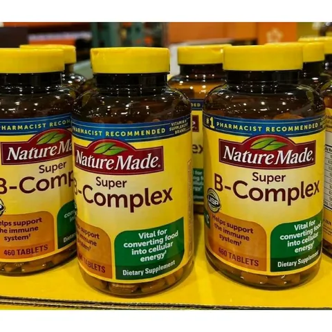 [Date 3/2026] Viên bổ sung super B- complex của nature made 460 viên