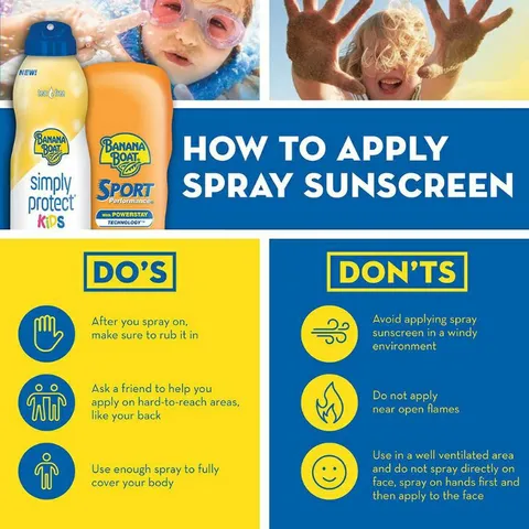 [Date 2/2026] Xịt chống nắng trẻ em Banana Boat Kids Sport 50, Kids Max Protect SPF 100
