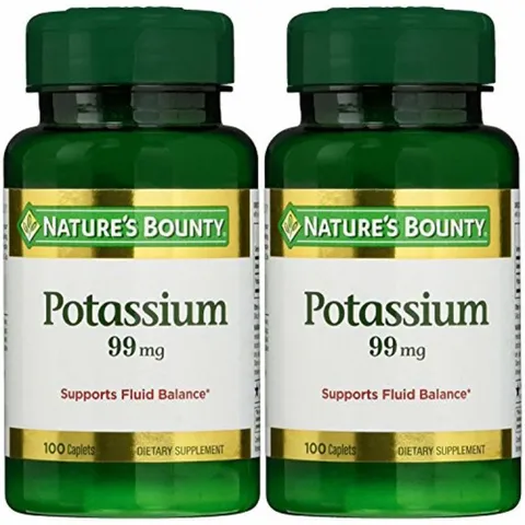 [ Date 2028] Viên uống bổ sung Kali, sỏi thận Potassium 99mg  Puritan's Pride- Nature's Bounty