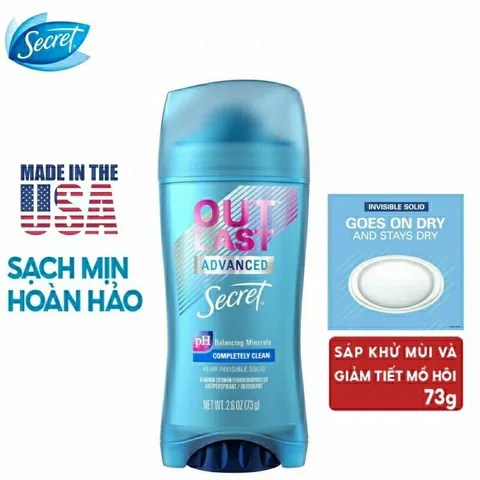 [ Date 2024] Lăn khử mùi Secert PH Balanced Powder Fresh 59g của Mỹ