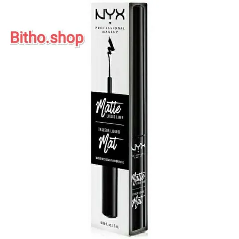 Bút Kẻ Mắt Nước NYX Professional Makeup Pro Matte Liquid Liner MLL01 Black [ Bản Mỹ]
