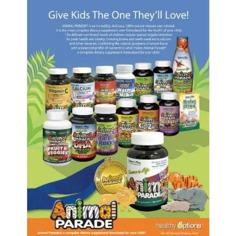 Kẹo ngậm/nhai vitamin C, Canxi, kẽm, magiê cho trẻ Natures plus 90 viên