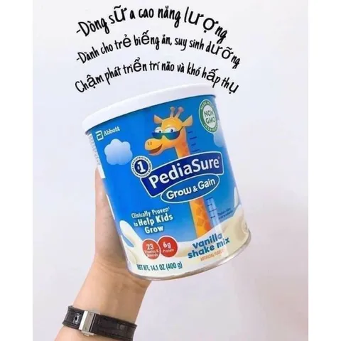 [ Date 2024] Sữa Pediasure Grow & Gain 400g Mỹ