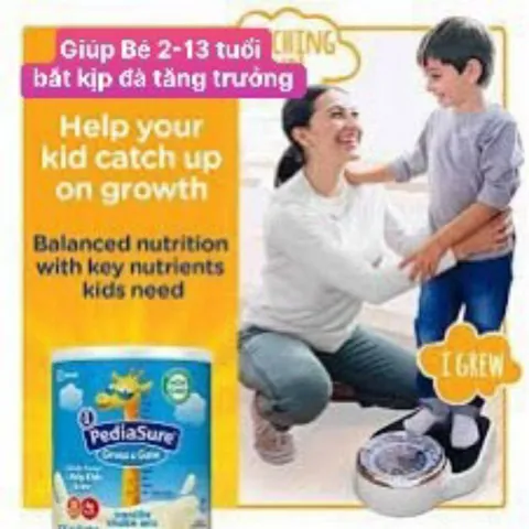 [ Date 2024] Sữa Pediasure Grow & Gain 400g Mỹ