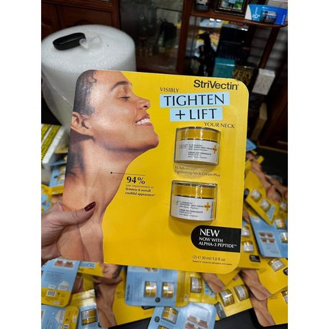 Set 2 Hủ Kem Dưỡng Da Vùng Cổ StriVectin Tightening Neck - Giúp Săn Chắc, Xóa Nhăn, Cải Thiện Độ Đàn Hồi Da Vùng Cổ