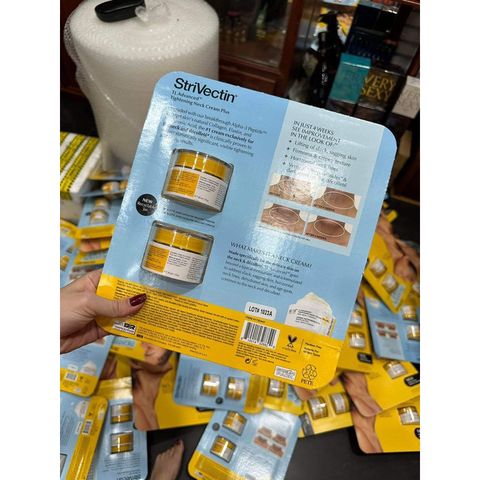 Set 2 Hủ Kem Dưỡng Da Vùng Cổ StriVectin Tightening Neck - Giúp Săn Chắc, Xóa Nhăn, Cải Thiện Độ Đàn Hồi Da Vùng Cổ