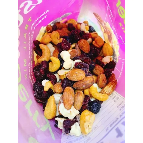 Hạt hỗn hợp Organic Coastal Berry 737g - Snack dinh dưỡng hữu cơ với hạnh nhân, hạt điều, nam việt quất và việt quất Mỹ