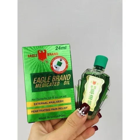 Dầu gió xanh và trắng 2 nắp 24ml chính hãng Mỹ🇱🇷🇱🇷