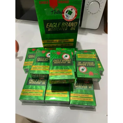 Dầu gió xanh và trắng 2 nắp 24ml chính hãng Mỹ🇱🇷🇱🇷
