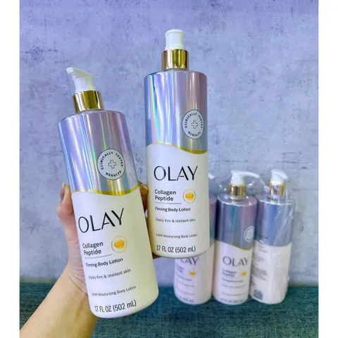 Siêu dưỡng thể 𝗢𝗹𝗮𝘆 𝗙𝗶𝗿𝗺𝗶𝗻𝗴 & 𝗛𝘆𝗱𝗿𝗮𝘁𝗶𝗻𝗴 B3 𝗕𝗼𝗱𝘆 𝗟𝗼𝘁𝗶𝗼𝗻 𝘄𝗶𝘁𝗵 𝗖𝗼𝗹𝗹𝗮𝗴𝗲𝗻 🇺🇸Bản Mỹ 502ml