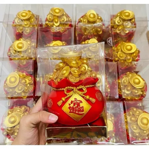 ✨ Kẹo socola ORSMIEL Túi thỏi vàng - ( Đỏ - Vàng )🍫