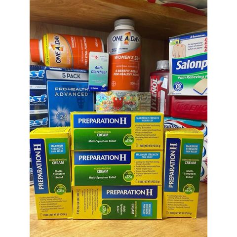 Kem Bôi Trĩ Preparation H 26g - Sản Phẩm Chính Hãng Mỹ Giúp Giảm Đau, Khó Chịu Do Trĩ, Chăm Sóc Sức Khỏe Cá Nhân