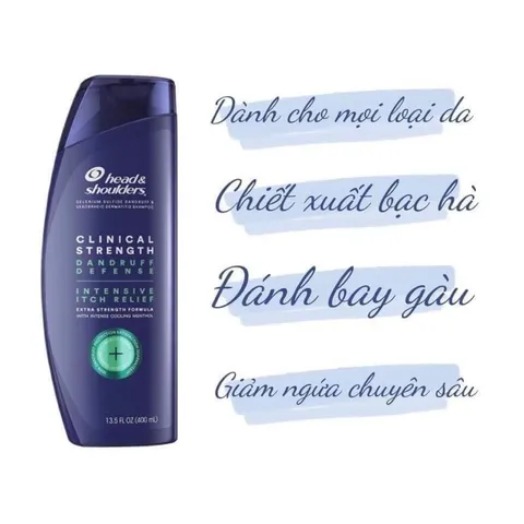DẦU GỘI CHUYÊN GÀU HEAD AND SHOULDERS CỦA MỸ