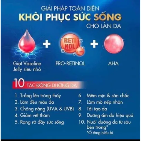 Dưỡng thể Vaseline 725ml của Mỹ mẫu mới nhất
