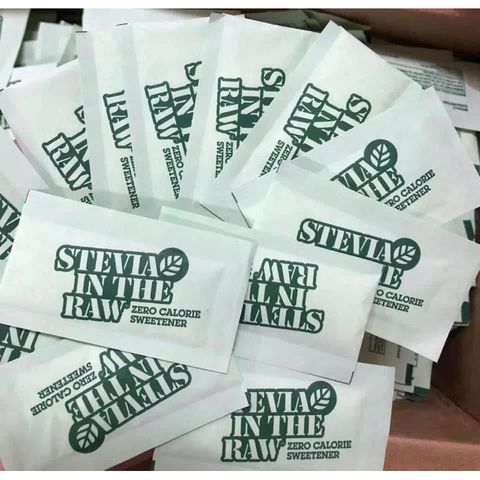 Đường ăn kiêng Stevia In The Raw của Mỹ - Chiết xuất từ lá cỏ ngọt [COMBO 50gói, combo 100 gói