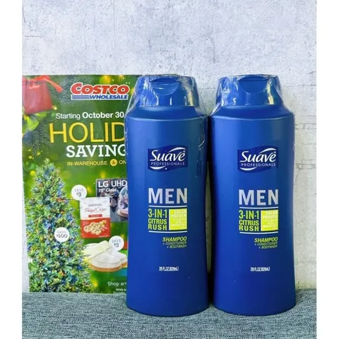 SỮA TẮM GỘI XẢ SAUVE 3in1 828ml🇺🇸
