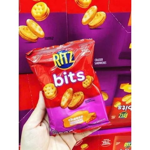 ‼️BÁNH RITZ CHEESE MINI NHÂN PHÔ MAI - MỸ