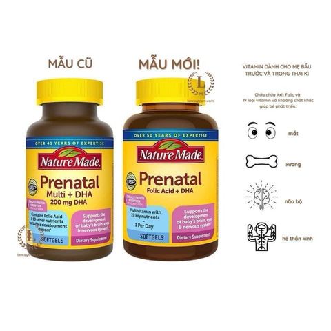 Vitamin Pretanal Bổ Bầu 150 Viên - Tăng Cường Sức Khỏe Cho Mẹ Bầu, Dễ Hấp Thụ, Không Mùi, Không Chất Bảo Quản