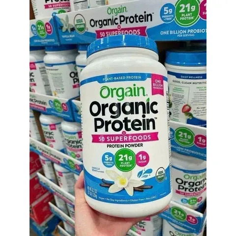 🍀Bột Đ.ạm T.hực V.ật H.ữu c.ơ Mỹ O.RGAIN Or.ganic P.rotein & S.uperfoods P.ro.tein P.owder 1224g