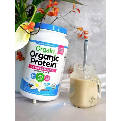 🍀Bột Đ.ạm T.hực V.ật H.ữu c.ơ Mỹ O.RGAIN Or.ganic P.rotein & S.uperfoods P.ro.tein P.owder 1224g
