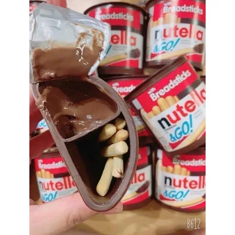Bánh Que Chấm Chocolate Nutella & Go! Mỹ - Thùng 16 Hộp Ngon, Dinh Dưỡng, Món Ăn Vặt Hấp Dẫn Cho Fan Sô-cô-la