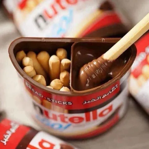 Bánh Que Chấm Chocolate Nutella & Go! Mỹ - Thùng 16 Hộp Ngon, Dinh Dưỡng, Món Ăn Vặt Hấp Dẫn Cho Fan Sô-cô-la