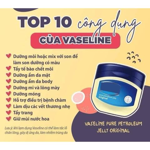 Vaselin 368g Mỹ - Kem Dưỡng Da, Dưỡng Môi, Chống Nếp Nhăn, Tẩy Da Chết Hiệu Quả Cho Gia Đình