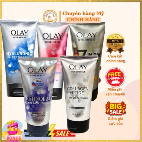 🇺🇸 Sửa rửa mặt Olay của Mỹ 150ml🇺🇸