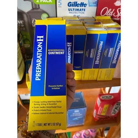 Kem Bôi Trĩ Preparation H Hemorrhoidal Ointment 57g - Sản Phẩm Chăm Sóc Da An Toàn Từ Thiên Nhiên, Hàng Chính Hãng Mỹ
