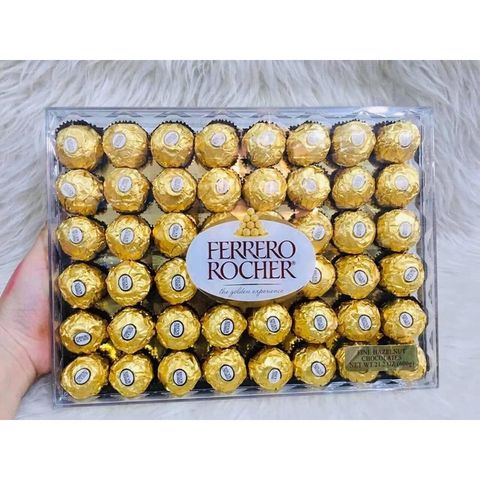 Socola Nhân Hạt Dẻ Ferrero Rocher 48 Viên 600g - Quà Tặng Sang Trọng Cho Ngày Lễ Valentine