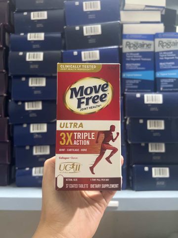 Viên Uống Giảm Đau Move Free 37v - Thực Phẩm Chức Năng Hỗ Trợ Khớp, Giúp Tăng Cường Linh Hoạt và Giảm Đau tức thì