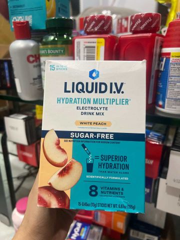 Bột Điện Giải Liquid I.V Hydration Multiplier - Hàng Nhập Mỹ, Giải Khát, Bổ Sung Điện Giải, 15 Gói tiện lợi