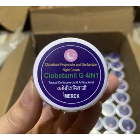 Kem Nám Ban Đêm Tách Lẻ Thái Lan - Chăm Sóc Da Mặt, Phục Hồi Làn Da, Mờ Nám Tàn Nhang, Hũ Màu Xanh 4 Trong 1