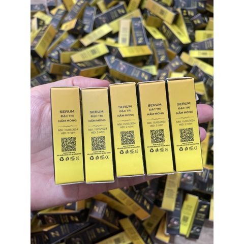 Combo 20 Serum Nấm Móng Tay Chân - Chăm Sóc Dưỡng Cứng Móng, Loại Bỏ Nấm, Bọng Móng, Hư Khoé, Nước Ăn Tay Chân 4ml