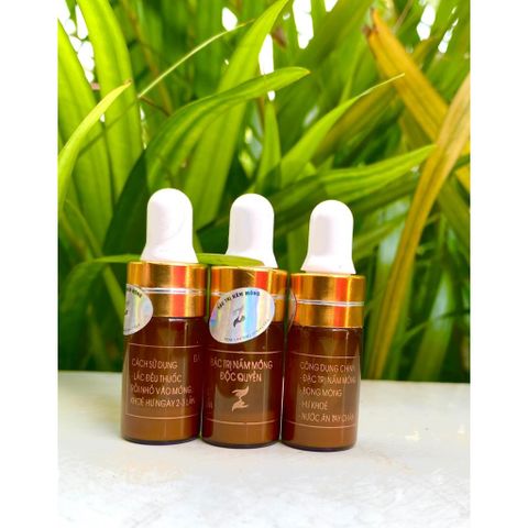 Combo 5 Lọ Serum Nấm Móng Tay Chân - Điều Trị Bọng Móng và Hư Khoé, Dưỡng Cứng Móng Gia Truyền 4ml
