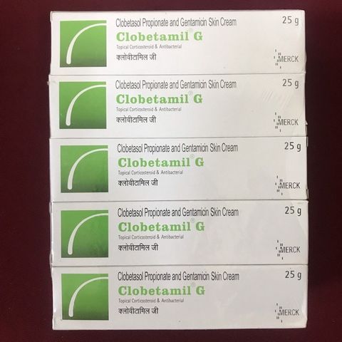 Tuýp Kem Mờ Nám Clobetamil G Thái Lan 25g - Làm Mờ Nám, Tàn Nhang Hiệu Quả, Da Sáng Mịn, Dưỡng Ẩm cho Làn Da Khỏe Mạnh