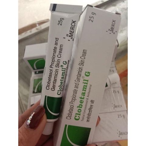 Tuýp Kem Mờ Nám Clobetamil G Thái Lan 25g - Làm Mờ Nám, Tàn Nhang Hiệu Quả, Da Sáng Mịn, Dưỡng Ẩm cho Làn Da Khỏe Mạnh
