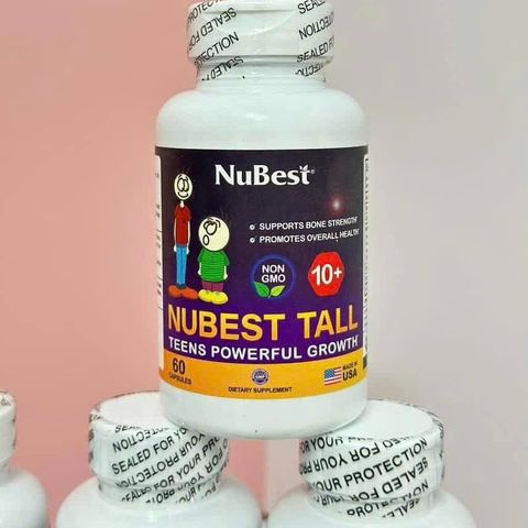 Viên Uống Tăng Chiều Cao Nubest Tall 60 Viên (Trẻ 10+)