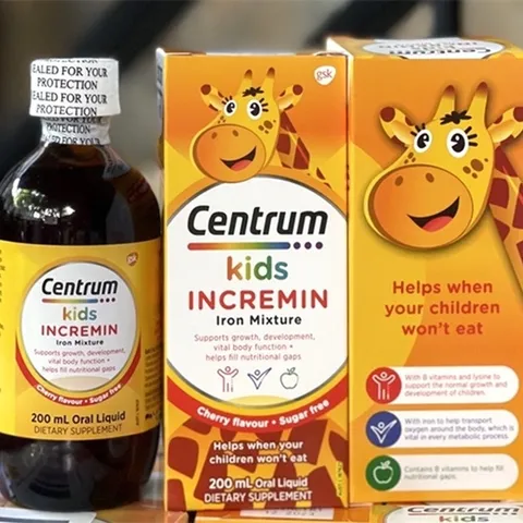 Siro Biếng Ăn Centrum Kids Incremin Iron Mixture 200ml