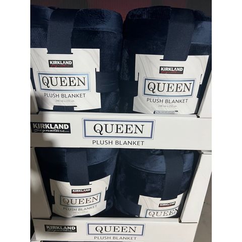 Chăn lông cừu Kirkland Queen 233x248cm - Siêu nhẹ, êm ái, an toàn cho da nhạy cảm, chất lượng cao tại Canada