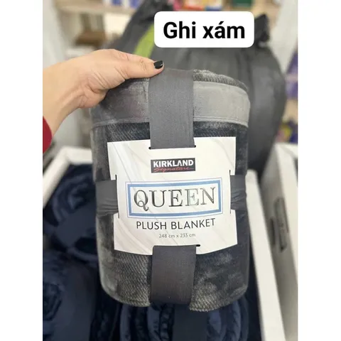 Chăn lông cừu Kirkland Queen 233x248cm - Siêu nhẹ, êm ái, an toàn cho da nhạy cảm, chất lượng cao tại Canada