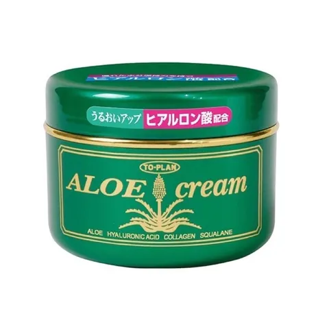 Kem Dưỡng Ẩm Chiết Xuất Lô Hội To-Plan Aloe Chất Lượng Nhật Bản 170g - Dưỡng Da Sáng Mịn, Ngừa Lão Hóa, Giảm Khô Rát