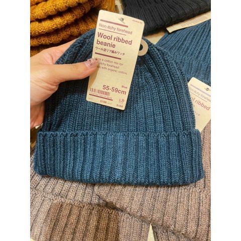 Mũ Len MUJI Unisex - Mũ Nón Thời Trang Tối Giản Nhật Bản, Đẹp Và Ấm Áp Cho Mùa Đông, Phù Hợp Tất Cả Phong Cách