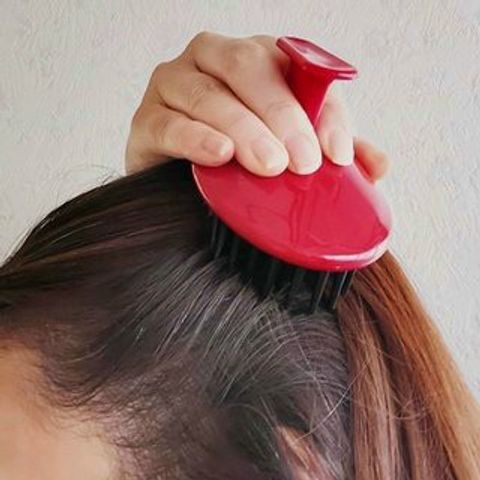 Lược Massage Gội Đầu Tsubaki Nhật Bản - Thiết Kế Độc Đáo, Thư Giãn Và Kích Thích Mọc Tóc, Chăm Sóc Da Đầu Hiệu Quả