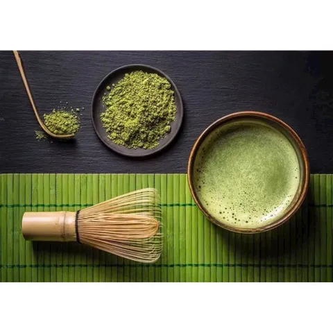 Bột Trà Xanh Matcha Nguyên Chất Kagoshima 40gr - Thơm Ngon Cho Trà Sữa, Bánh Và Nước Uống Mát Lạnh