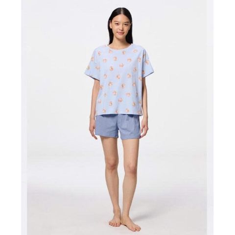 Bộ đồ nữ cotton Gu Japan - Thoải mái, co giãn, màu sắc đẹp, giặt máy không phai màu - Thời trang mặc nhà lý tưởng