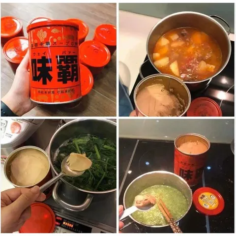 Nước Cốt Xương Hầm Cô Đặc Hiroshi Nhật Bản 1000gr - Gia Vị Chất Lượng Cao, Hương Vị Đậm Đà Cho Món Ăn Thêm Phong Phú