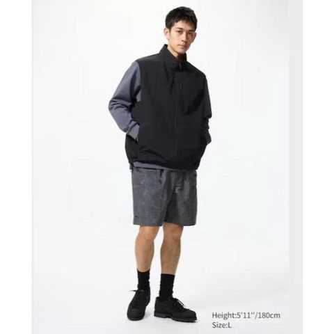 Quần Shorts Nam Geared UNI Nhật Bản - Chống Nước, Tiện Lợi, Hàng Ngày và Đi Chơi, Phù Hợp Mọi Hoạt Động Ngoài Trời