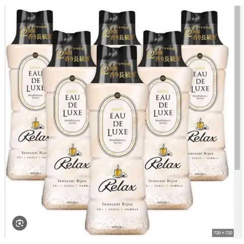 Viên Xả Vải Lenor Eau De Luxe Nhật - Hạt Thơm Sang Trọng Cho Quần Áo, Giữ Hương Lâu 12 Tuần, Dễ Dàng Sử Dụng