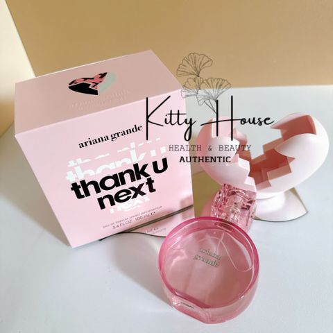 Nước Hoa Nữ Ariana Grande Thank U Next EDP 100ml - Hương Hoa Quả Ngọt Ngào, Thiết Kế Trái Tim Độc Đáo, Quà Tặng Đẹp Cho Phái Nữ